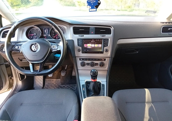 Volkswagen Golf cena 38900 przebieg: 185500, rok produkcji 2016 z Jarocin małe 106